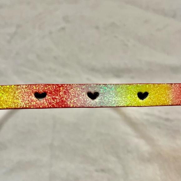 Target Girls Rainbow and Hearts 29” Belt - Picture 7 of 11